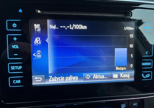 Toyota Auris cena 65900 przebieg: 53000, rok produkcji 2017 z Turek małe 781